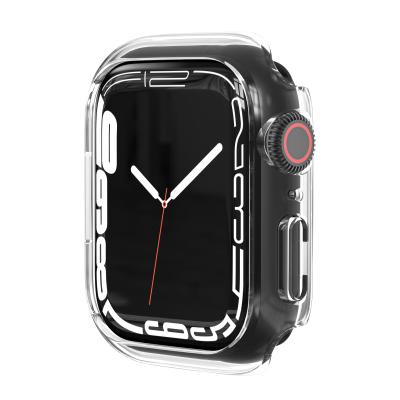 China Protector For Apple Watch Series 7 Watch Case Cover Device Clear Watch Case On Sale for sale