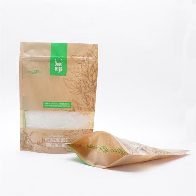 China Security Customized Ziplock Bag Food Packaging Pouch Bag Food Wrapping Paper Packaging Plastic Bags for sale