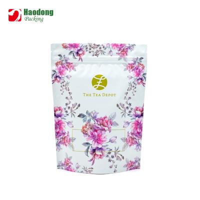 China Stand Up Pouch Haodong China Factory Direct Custom Printed Tea Bag Package for sale