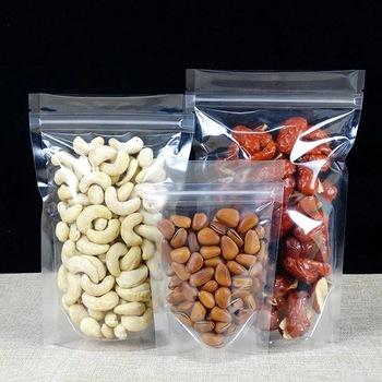 China Recyclable Dried Fruit Seed Standing Zipper Tea For Food Packaging Aluminum Foil Bag for sale