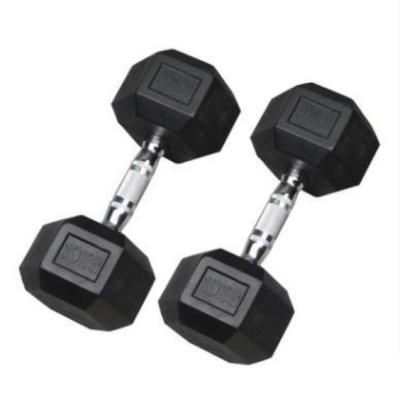 China 10Kg Pounds Commercial Free Gym Workout Dumbells Equipment Weight Lifting Use Dumbell Hex Dumbbells for sale