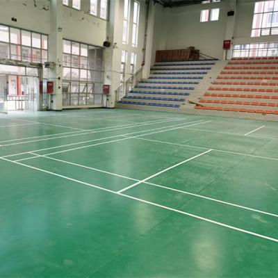 China Colorful Playground Factory Price PVC Badminton Tennis Court Floor Mat for sale