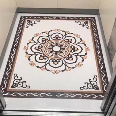 China Customized 6mm Waterproof And Easy To Clean Elevator Mat With Marble Pattern for sale