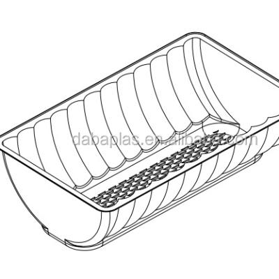 China PVC aluminum plastic cookie tray mold for automatic plastic thermoforming machine for sale