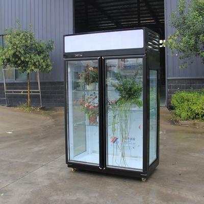 China Single-temperature Morden style shop refrigeration equipment showcase display fridge refrigerator flower chilled refrigerator Te koop