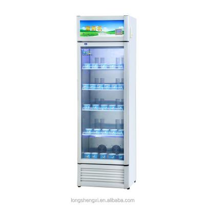 Κίνα 298L Single-temperature Upright Glass Door Exhibit Fridge προς πώληση