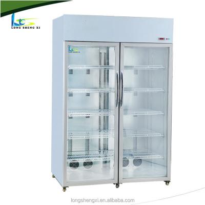 China Luxury Single-temperature Beer And Juice Mini Bar Fridge With Wheels Te koop