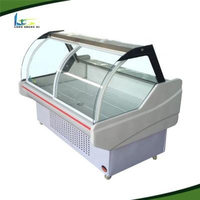 Chine Single-temperature OEM ODM customized height 1.5m 2.0m length different color deli high quality fresh meat refrigerator à vendre