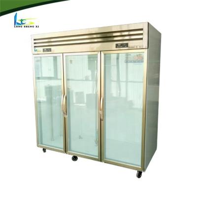 China Single-temperature Glass Door Meat Display Frozen Meat Display Hanging Meat Freezer Made in China for sale