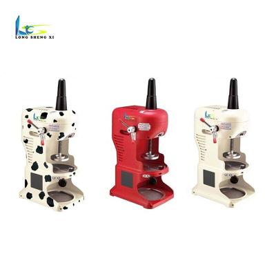 China Outdoor Commercial Shaved Snow Block Ice Maker Ice Crusher Machine Quantity Customized Stainless Steel Motor Power Driver Container à venda