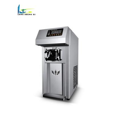 China Hot selling mini snack factory factory price soft ICE CREAM MACHINE for sale/commercial machine with airpump for sale