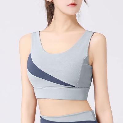 China Breathable women yoga fitness fitness wear bra halter gym wear big size direct fitness gym wear deep v-neck high su for sale