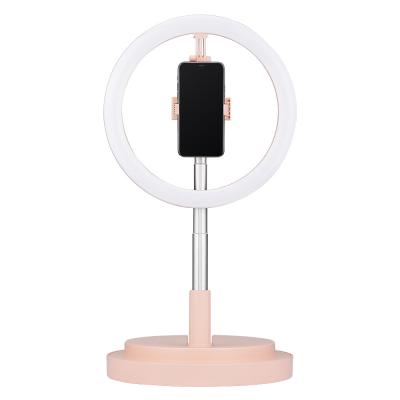 China New Universal Fit 10inch Fill Light With Mobile Phone Holder For Live Folding Ring Light for sale