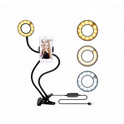 China CUSTOMER REVIEWS (0)‎ Flexible Live Stream Mobile Phone Holder Selfie Ring Cell Phone Holder for Wall Mount Stadium Home Office Mobile Phone Holder for sale