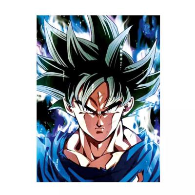 China Wholesale Europe Anime Pictures Japanese Demon Slayer My Hero Academia 3D Topple 3D Effect Anime Poster For Home Decors for sale