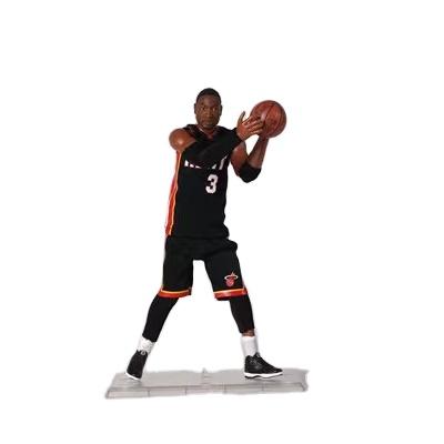 China No. Color Box Figure Model Toy 3 MODELS NBA 1/9 TOY ASQ basketball star Dwyane Tyrone Wade for sale