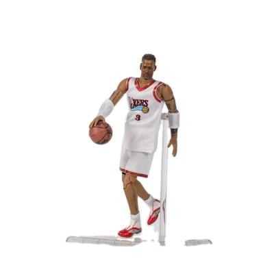 China No. Color Box Figure Model Toy 3 NBA MODELS 1/9 TOY ASQ basketball star Allen Iverson for sale