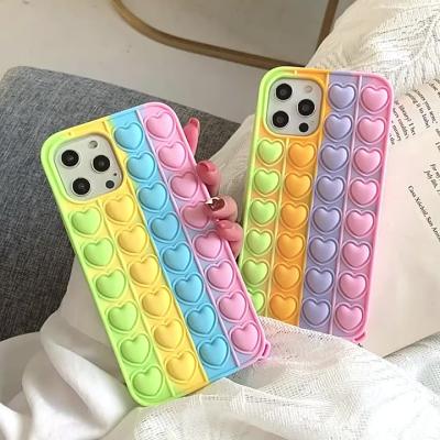 China ASQ TOY New Waterproof Product Mobile Waterproof Cover For iPhone Accessories 3D Mobile Phone Case Stress Reliever Jumping Phone Case for sale