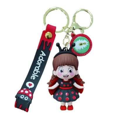 China Professional Custom 3D LOGO PVC Keychain Cartoon Cute Keychains Keychains from China Environmental Friendly Manufacture for sale