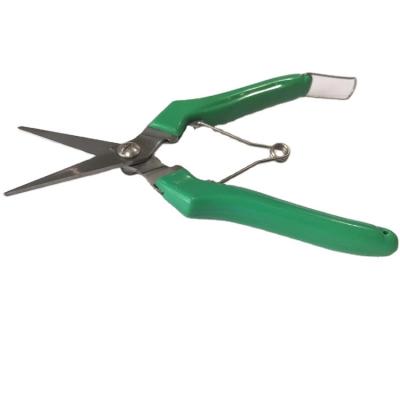 China Universal Stainless Steel Sharp Cutter Hand Pruner Scissors For Garden Trimming Plants Flowers for sale