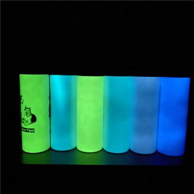 China US Warehouse Stocked Free Shipping 20oz Glow In The Dark Tumbler With Leak Proof Lid And Metal Straw For Sale for sale