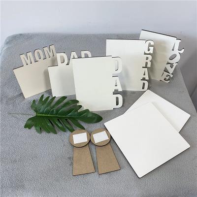 China MDF Wooden Hardboard MDF Blank Sublimation Blanks MDF Ardboard Wooden DIY Sublimation Blanks For Sublimation Heat Transfer for sale