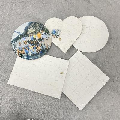 China DIY Sublimation Puzzle Blanks Blanks Sublimation MDF Puzzle Blank for Sublimation Printing for Sublimation Heat Transfer for sale