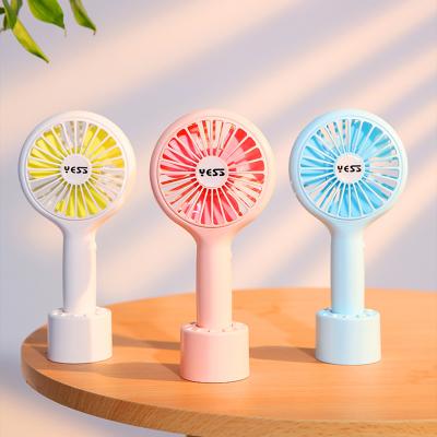 China 2021 Design 2021 Quiet Cheap Battery Hand Fan Handheld Desktop Holding Usb Electric Personal Mini Handy Fan Rechargeable Portable for sale