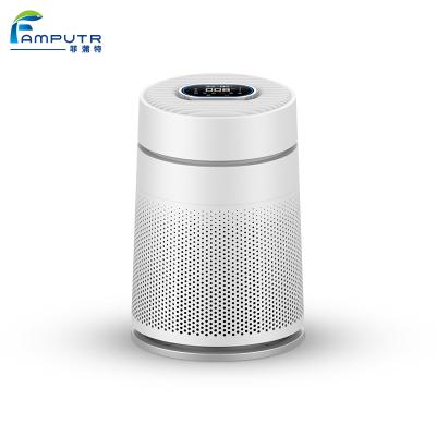 China High Quality Eco-friendly ABS HEPA Material Desktop Air Freshener Filter Mini Portable Car Air Purifier for sale