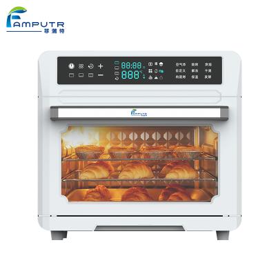 China Overheat Protection 25L Convection Toaster Oven With Rotisserie Dehydrator Air Fryer for sale