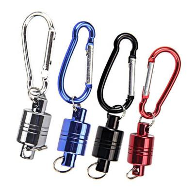 China Stainless Steel Industrial Aluminum Fishing Net Magnet Key Chain Shell Magnetic Mounting Magnetic Quick Release Connector Clip Buckle Holder for sale