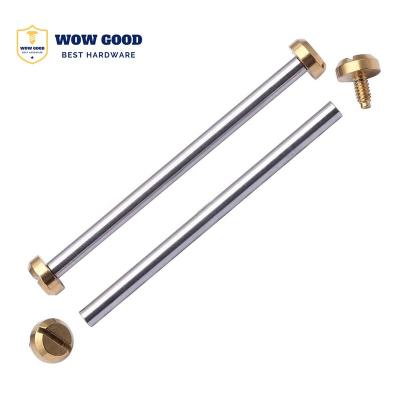 China OEM Round Micro Stainless Steel Watch Strap Band Screw Pin Tubes For Watch Strap And Tube for sale