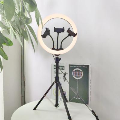 China Wholesale Plastic+ABS factory price portable selfie led ring phone with tripod live light for sale