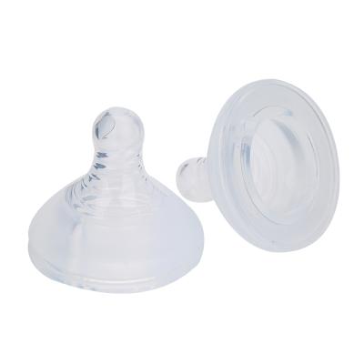 China BPA Free Custom Wide Mouth Anti-Colic Silicon Baby Soft Nipple for sale