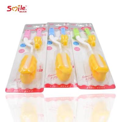 China 2020 New Baby Multifunctional Manual Sponge Bottle Brush High Volume Viable for sale