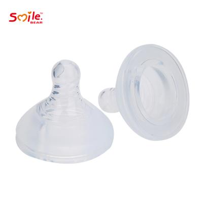 China Wholesale BPA Free Manufacturers Real Breastmilk Sense Silicone Nipples Replacement Baby Pacifiers Baby Nipples for sale