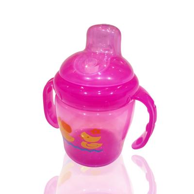 China China Hot Sale BPA Free Baby Educational Sippy Cup With Handle For Drinking Water for sale