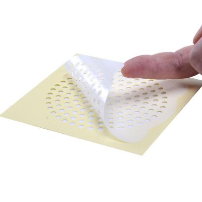 China Disposable 15*15cm Wholesale Amazon Hotsale OEM Disposable Floor Drain Sink Non-woven Sticker Filter Strainer For Hair Leftovers Bathroom k for sale