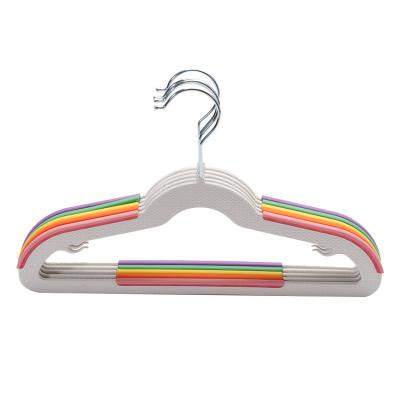 China Modern Children Toddle Kids Clothes Garment Plastic Hanger for sale