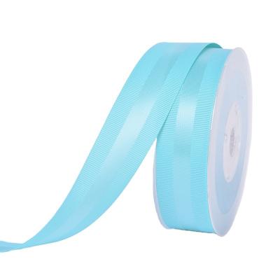 China Factory Sales Style Hot Sale Gifting Ribbon Grosgrain Gift Wrapping Ribbon Hot High Tenacity Side Satin Ribbon for sale