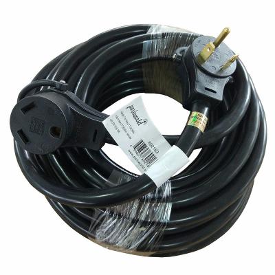 China Heavy Duty Cable For STW 10/3 Safe RV 30A Heavy Duty NEMA TT-30 Extension Cord for sale