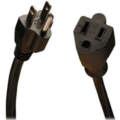 China NEMA 5-15P to NEMA 5-15R 8FT Standard Power Extension Cord NEMA 5-15 Plug 3pin Home Appliance HS004A/LA005F NC Belle; ZHE Copper 125V for sale