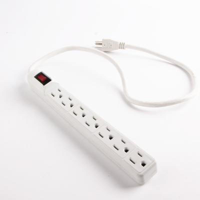 China Residential / General Purpose Surge Protector 7 Outlet Power Bar for sale