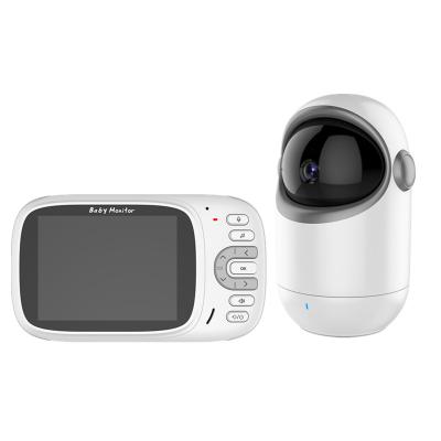 China PAN-TILT Baby Monitor3.2 Inch Display Video Baby Monitor with Camera and Two Way Audio Tal Remote Rotatable Wide View, FNI VB802 for sale