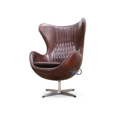 China Fiberglass crafted design midcentry egg shape cooling chair for sale