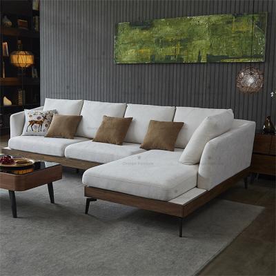 China Sectional Sofa 2019 Modern Living Room Italian Fabric Upholstery Sofa for sale