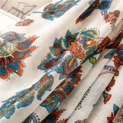 China Polyester 2022 Floral Wraps Hijabs 10pcs/lot Women Pattern Lurex Sequin Scarf Cotton Voile Tassel Scarf Shawls for sale