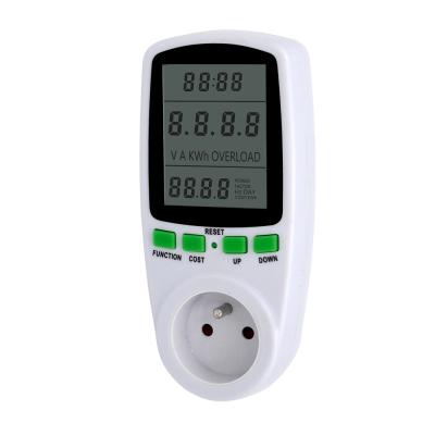 China French Type G Meter Wattmeter Power Analyzer Digital Electricity Meter Solar Power Household 230V PM01 for sale