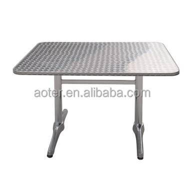 China Patio Aluminum Dining Table (Size) Best Outdoor Furniture Adjustable for sale