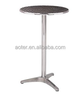 China Outdoor Cafe Rustproof Aluminum Table for sale